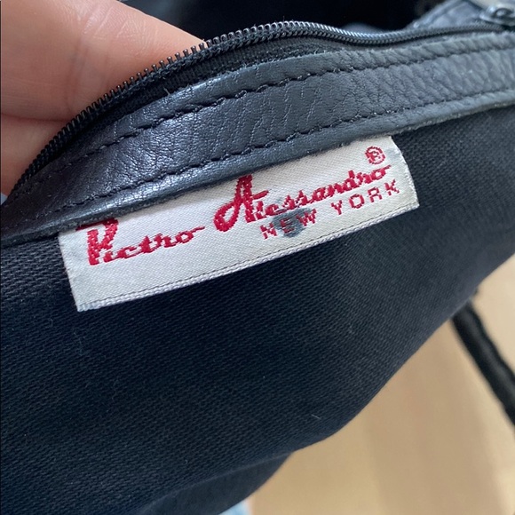 Pietro Alessandro black leather hand bag - Picture 6 of 6